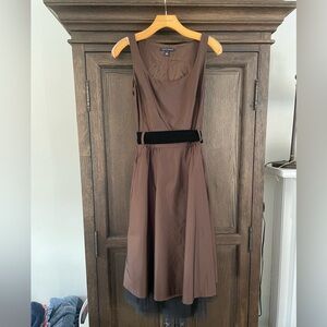 Banana Republic party dress with tulle underskirt